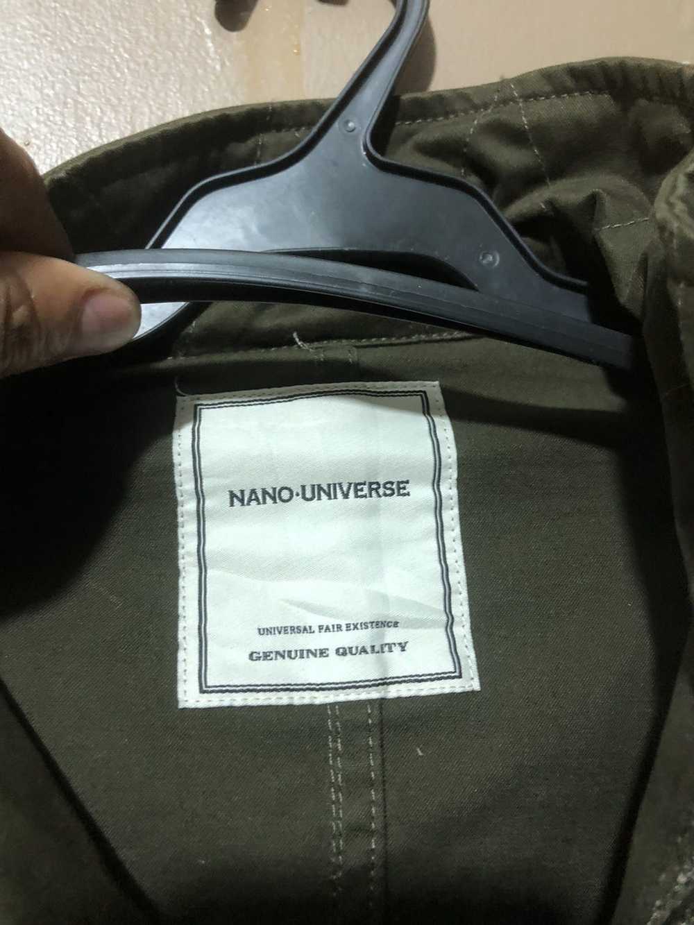 Nano Universe Authentic NANO UNIVERSE Parka With … - image 4