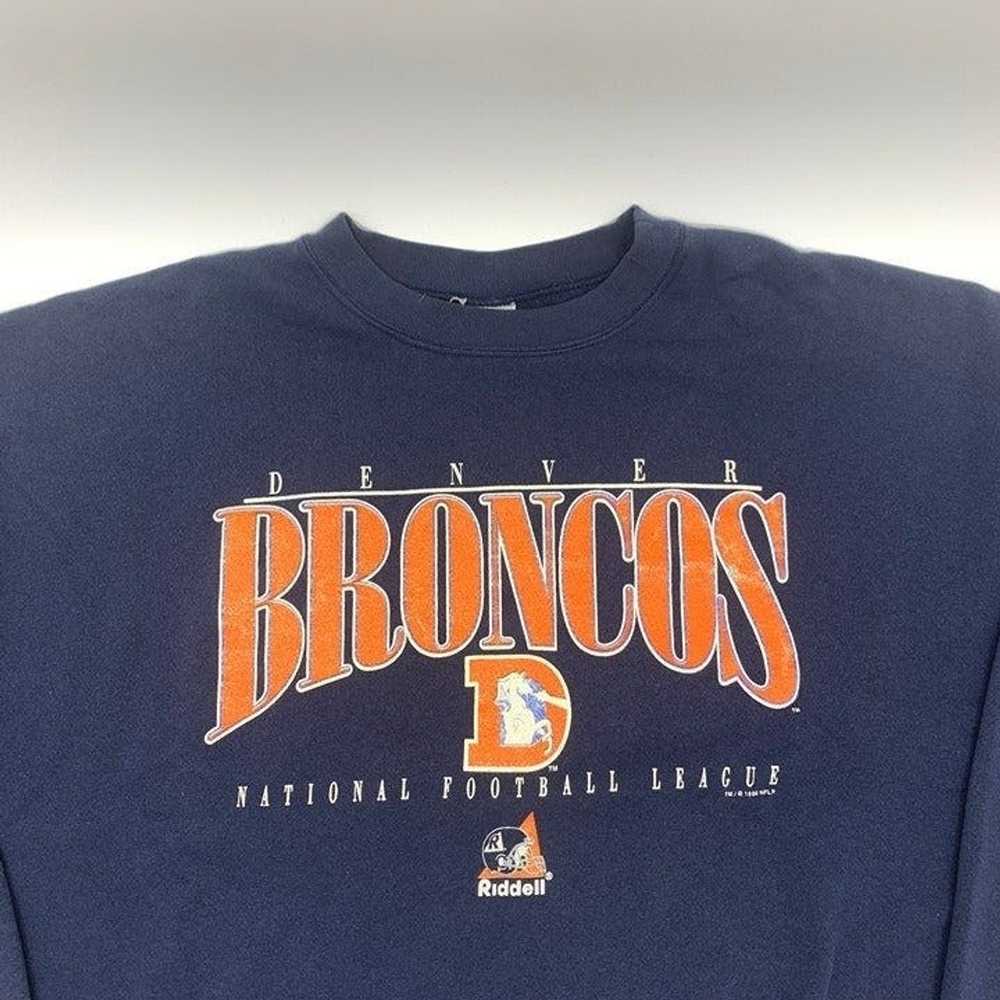 NFL 90s Denver Broncos Sweatshirt - image 2