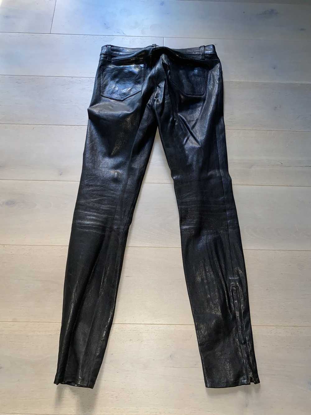 J Brand J Brand Quality Leather Jeans - image 5