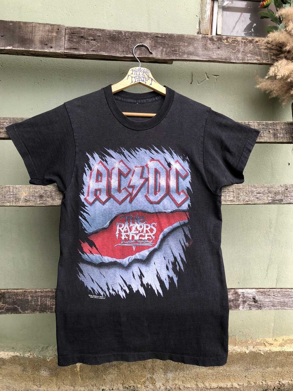 Ac/Dc × Band Tees × Brockum RARE Vintage ACDC The… - image 2