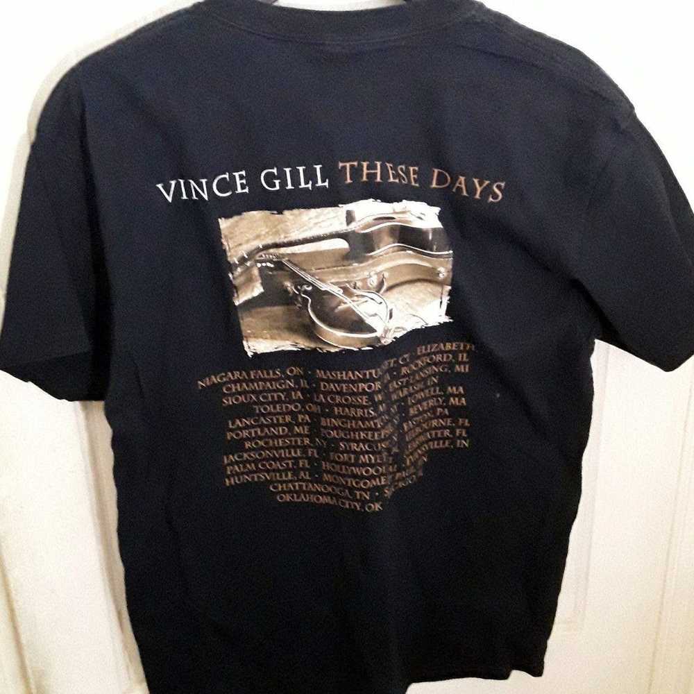 Vintage Vince Gill These Days 2006 Tour Shirt Lar… - image 2