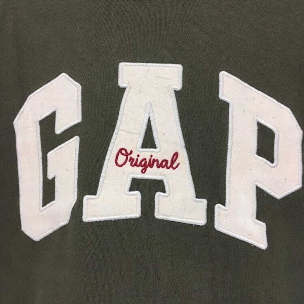 Gap GAP Crewneck Sweatshirt Embroidery Big Logo S… - image 6