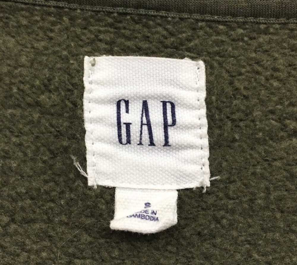 Gap GAP Crewneck Sweatshirt Embroidery Big Logo S… - image 8