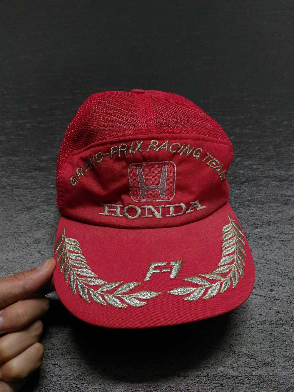 Honda × NASCAR × Racing Vintage cap Honda Grant P… - image 2