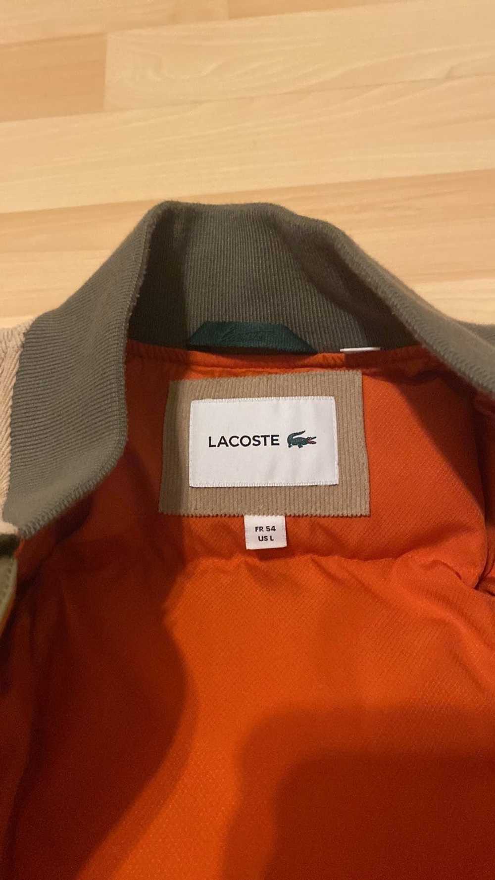 Lacoste Lacoste 2 way zip bomber jacket - image 2