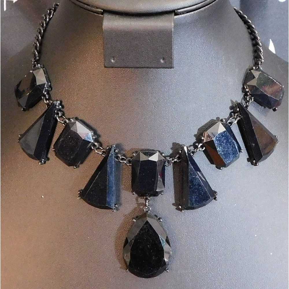 Other Chunky Gothic Gem Necklace - image 3