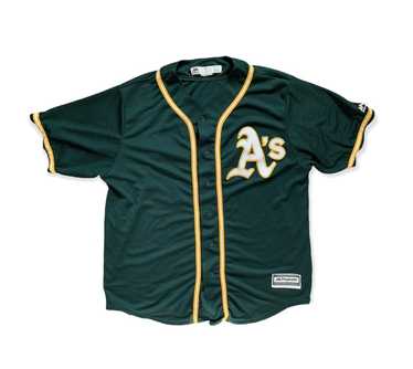 New Youth Medium Majestic Jersey OAKLAND Athletics A's