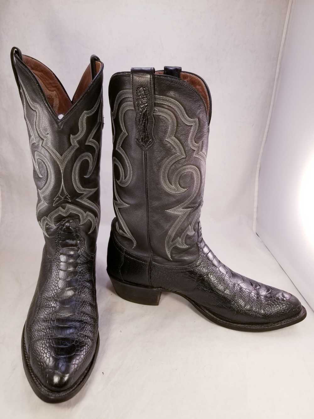 Nocona Boots EXOTIC OSTRICH LEG LEATHER WESTERN C… - image 6