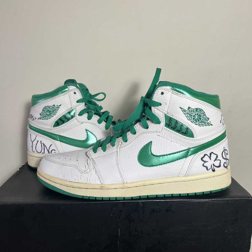Jordan Brand × Nike Air Jordan 1 Sea green ‘Do Th… - image 2