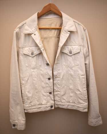 Gap Gap White Denim Jacket