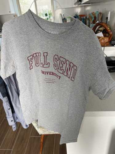 full send university t shirt