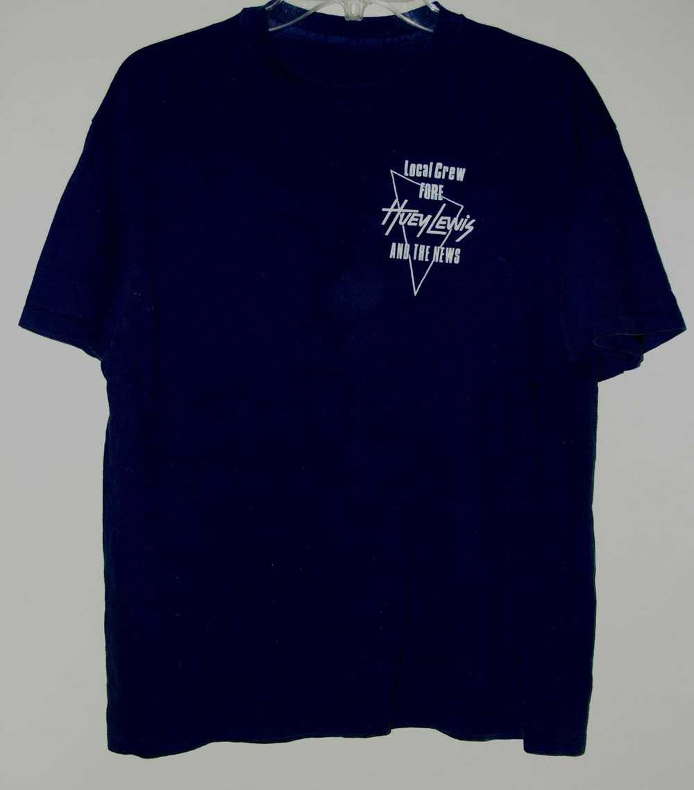 Band Tees × Rock T Shirt × Vintage HUEY LEWIS CON… - image 1