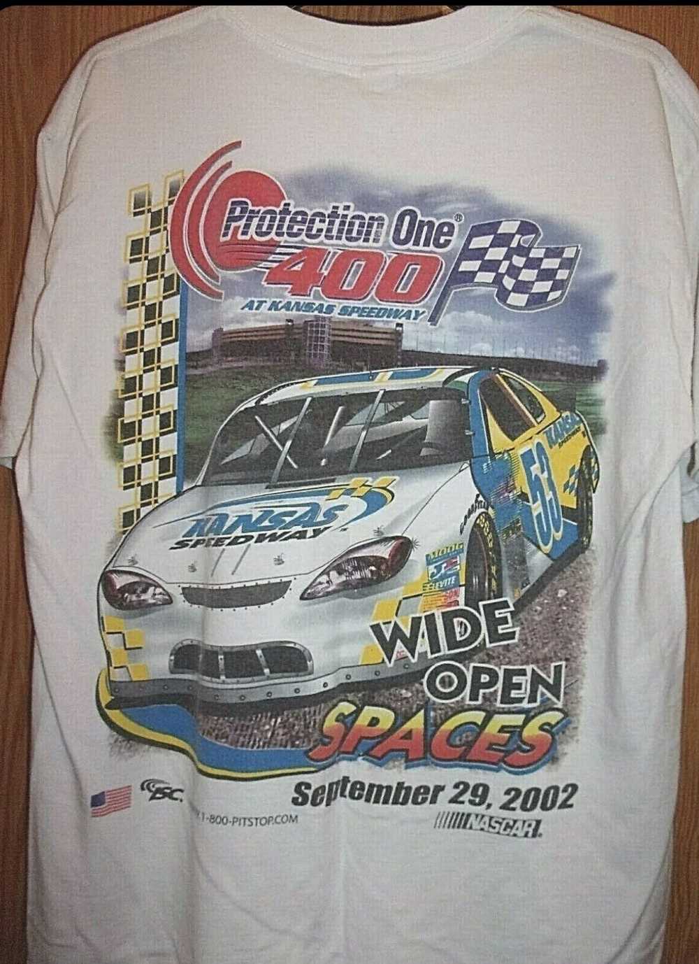 Vintage Kansas Speedway 2002 Nascar Shirt - image 2