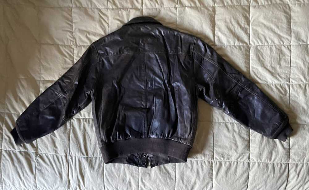 Hunt Club Hunt Club Brown Leather Jacket - image 2