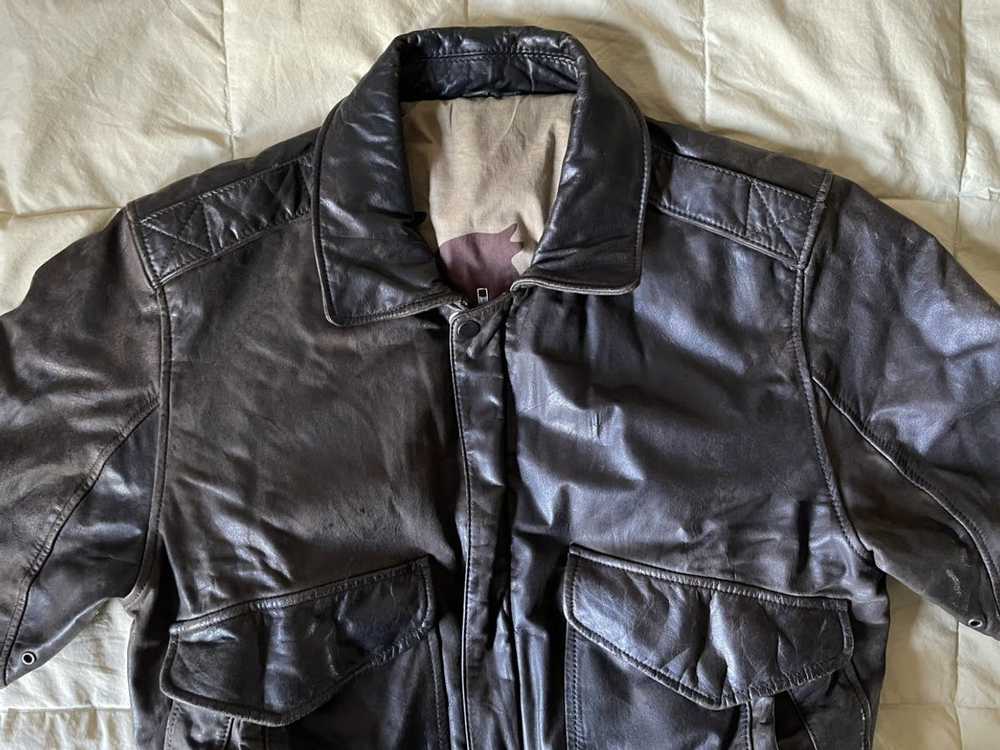 Hunt Club Hunt Club Brown Leather Jacket - image 3