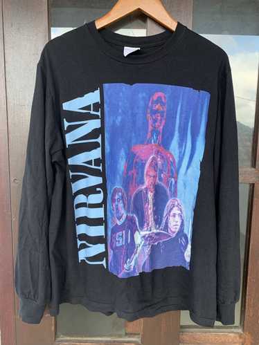 Band Tees × Nirvana × Vintage Bootleg Nirvana Sliv