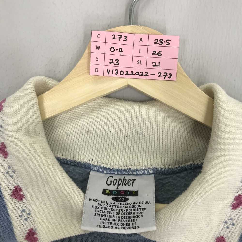 Art × Made In Usa × Vintage Gopher Sport Sweater … - image 6