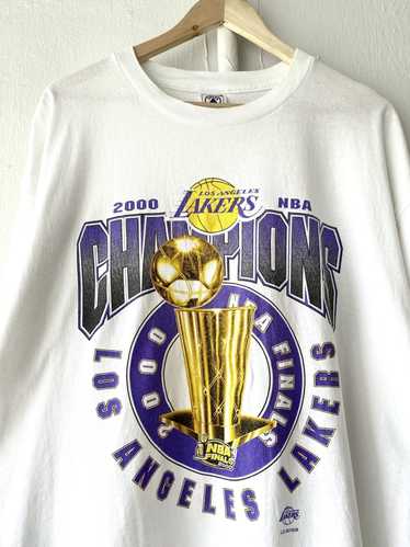 Vintage Los Angeles Lakers “1987 World Champs” Fat-Head/Caricature T-Shirt  Sz. S