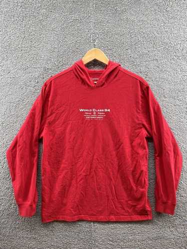 Supreme Supreme Best of the Best Red Hooded Long S
