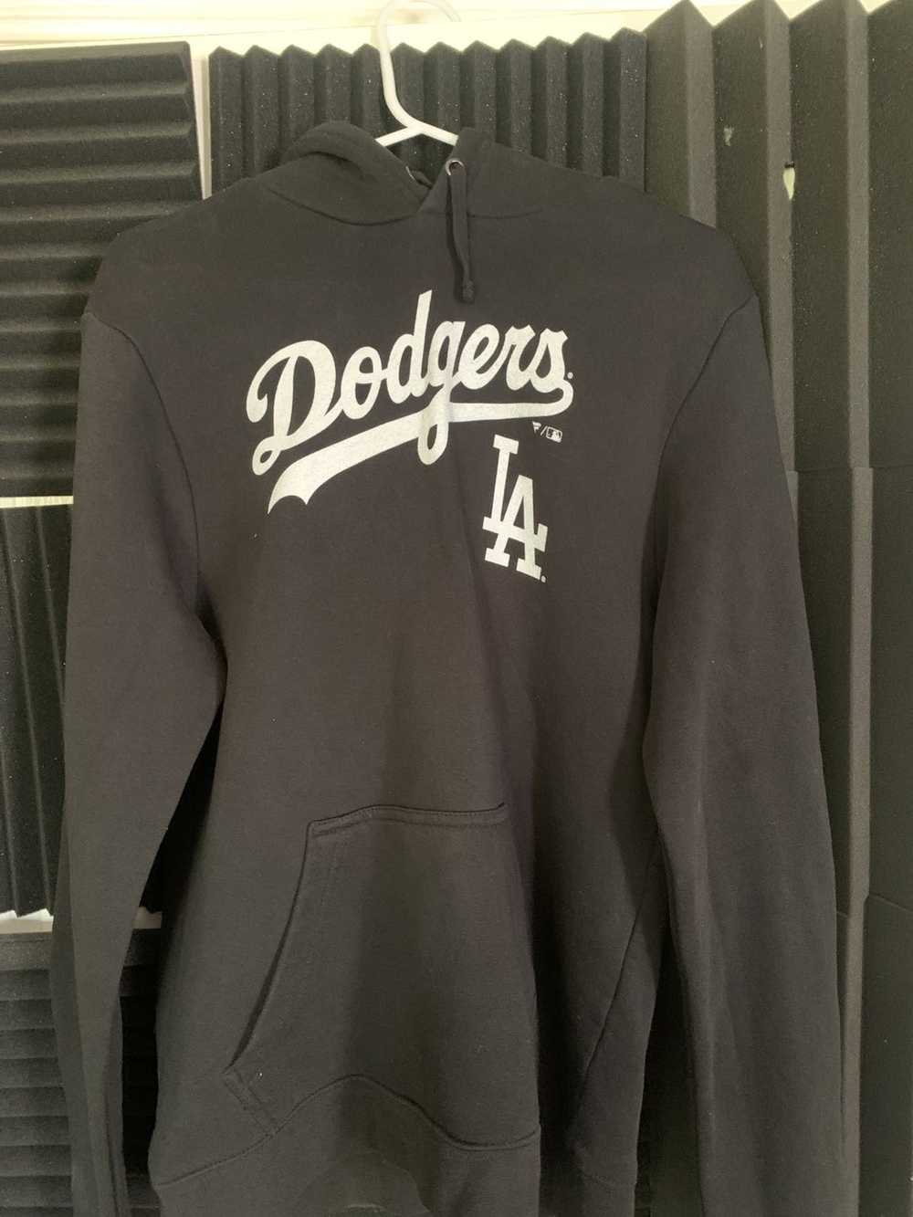 Women's Los Angeles Dodgers Royal Oversized Long Sleeve Ombre