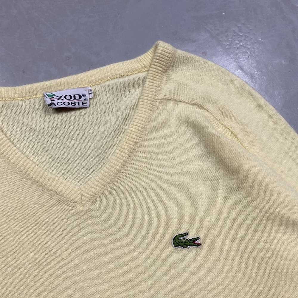 Made In Usa × Vintage 1980s Lacoste Union Made Sw… - image 2