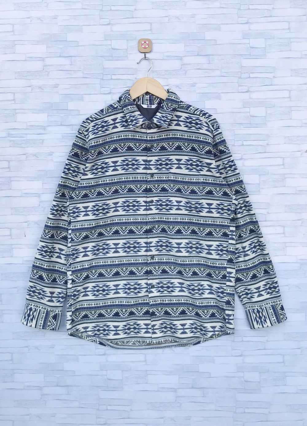 Aztech Mountain × Navajo × Uniqlo Uniqlo fleece n… - image 2