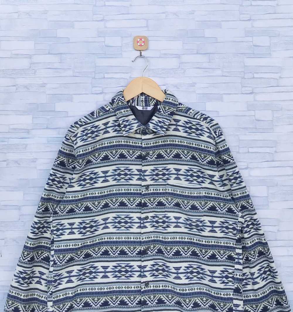 Aztech Mountain × Navajo × Uniqlo Uniqlo fleece n… - image 3