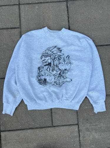 Fruit Of The Loom Vintage Native American Shirt American