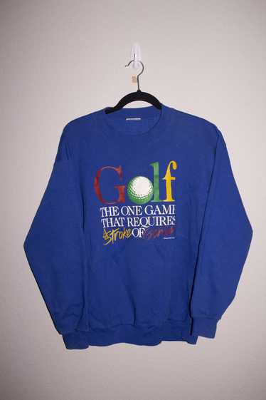 Vintage 90s Golf Stroke of Genius Sweatshirt