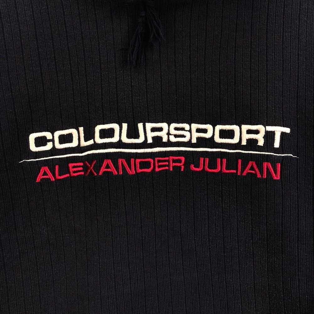 Vintage Vintage Colour Sport Alexander Julian Hoo… - image 5