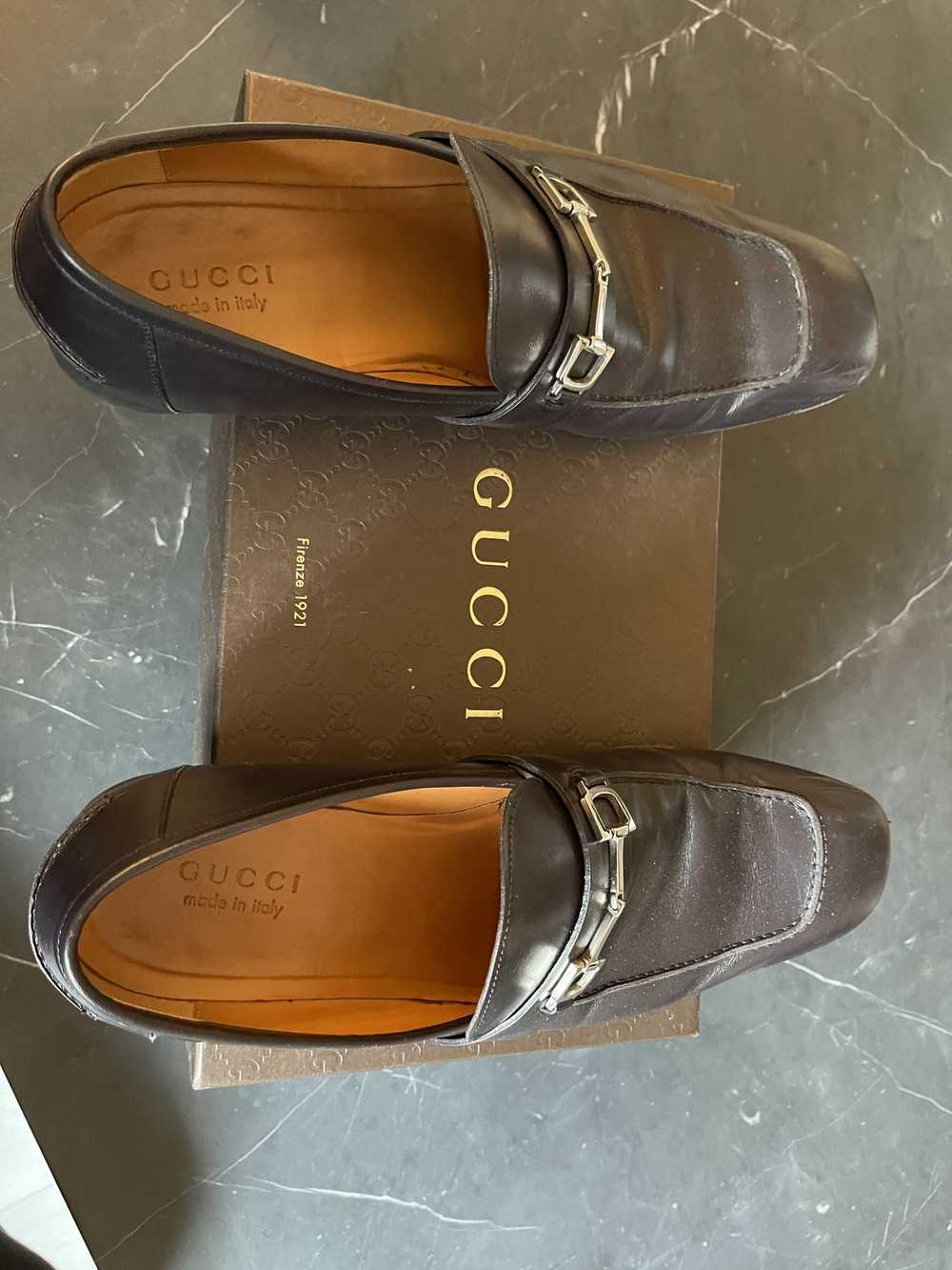 Gucci Gucci Horsebit Loafers Dress Shoes men’s si… - image 3