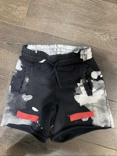 Off-White Off-White liquid spots shorts