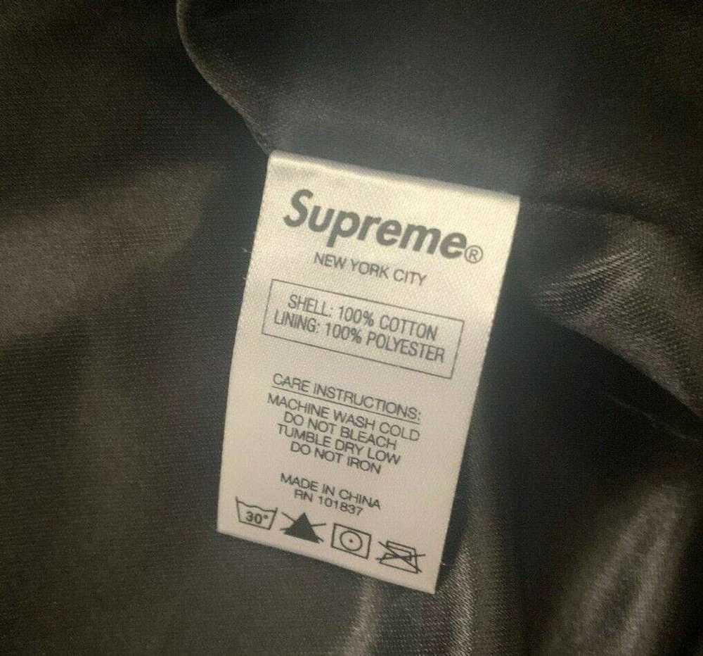Supreme SUPREME Boucle Varsity Jacket XL Black 16… - image 6