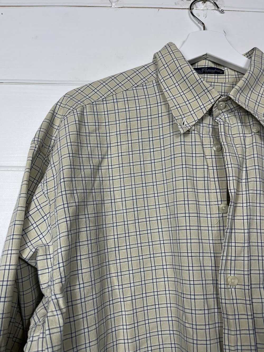 Gant GANT Shirt Men's XL Colour Chambray Button Y… - image 2
