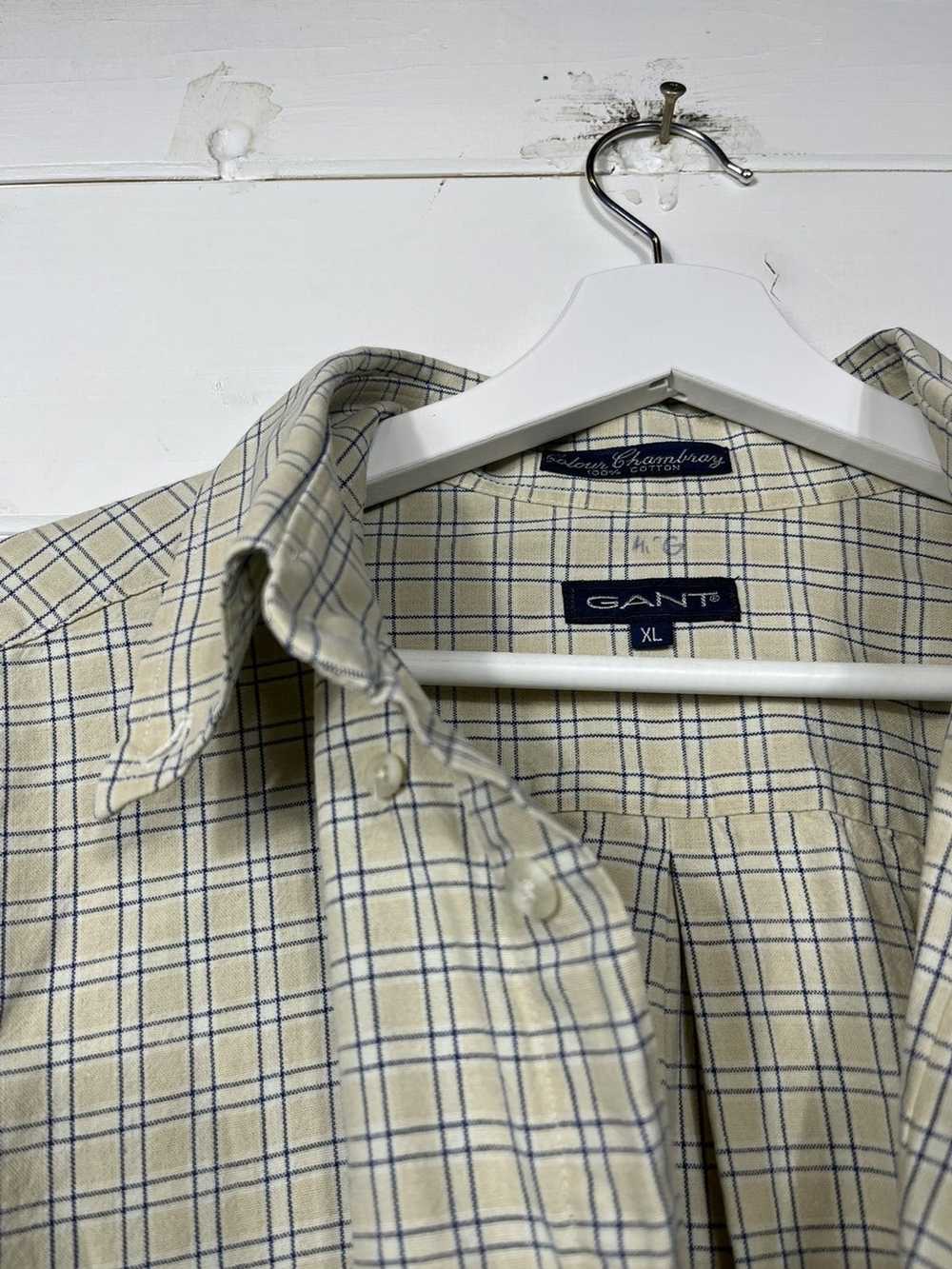 Gant GANT Shirt Men's XL Colour Chambray Button Y… - image 3