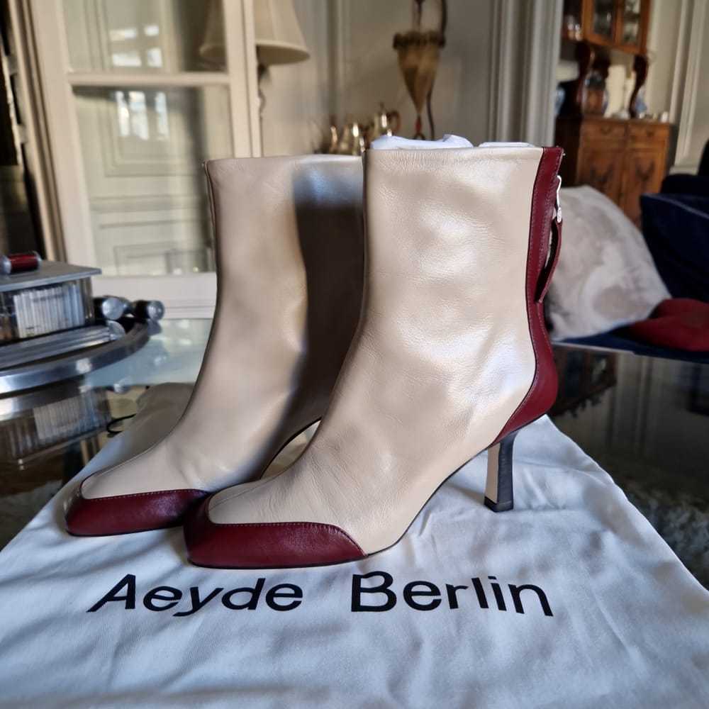 Aeyde Leather ankle boots - image 2