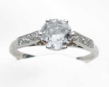 Art Deco Diamond Solitaire