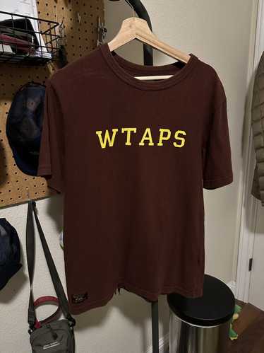 Wtaps Wtaps Loopwheeled Maroon Design Tee S/S 01