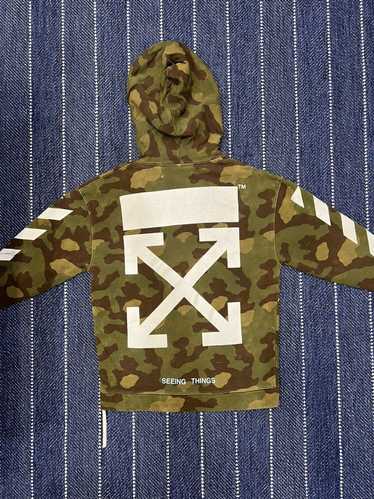 Off-White OFF WHITE x VIRGIL ABLOH CAMO HOODIE - image 1