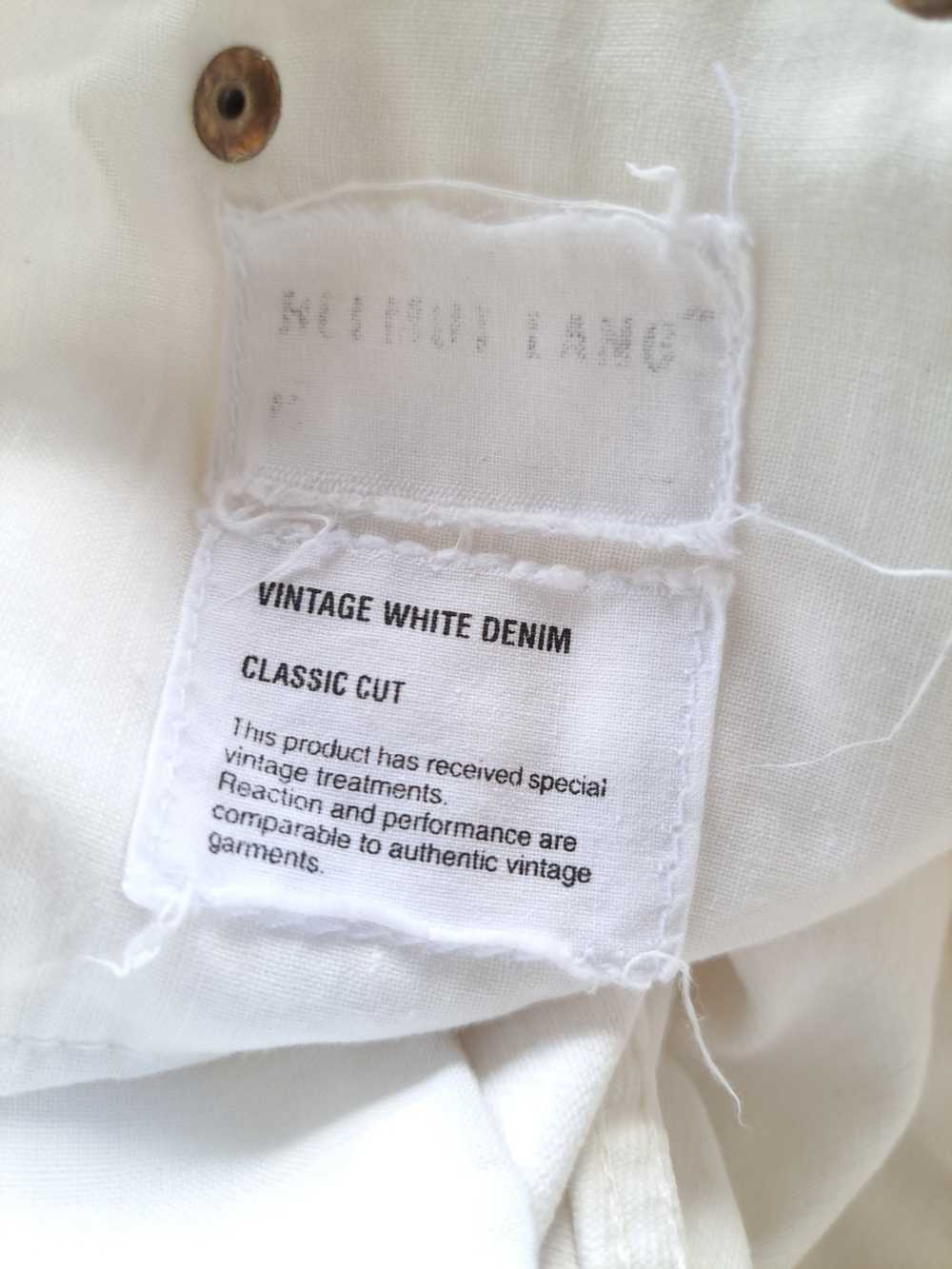 Archival Clothing × Helmut Lang Classic Cut White… - image 2