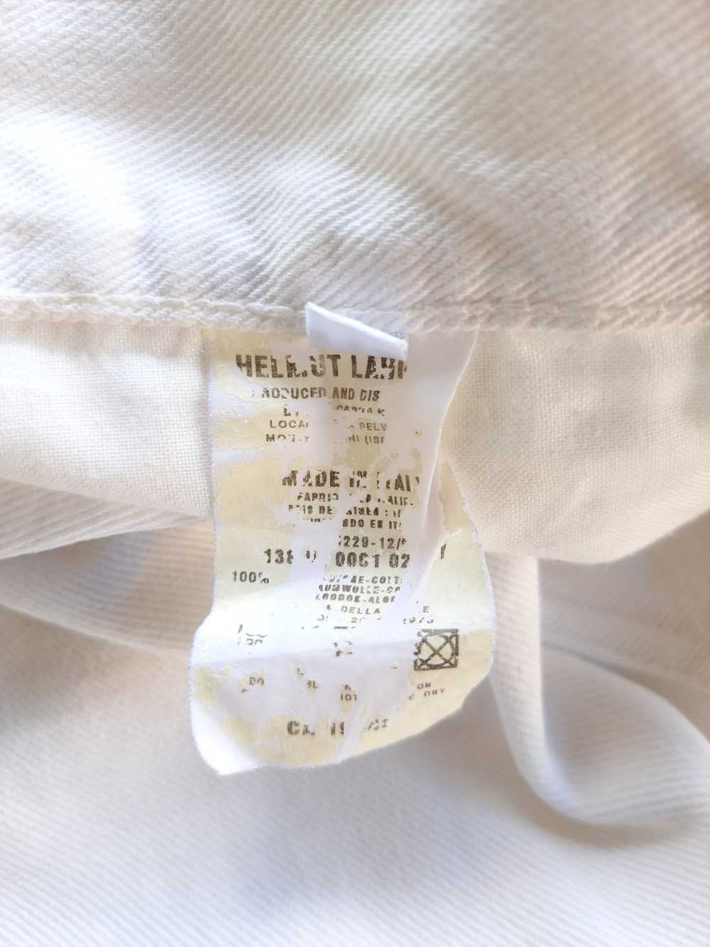 Archival Clothing × Helmut Lang Classic Cut White… - image 8