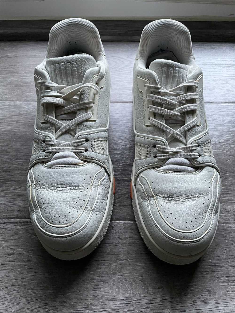 Louis Vuitton Louis Vuitton Beige Cream Trainer S… - image 4