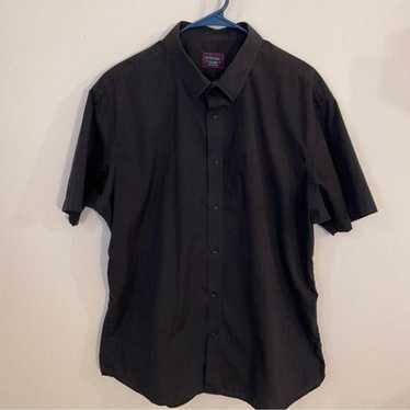 UNTUCKit Untuckit Black Cotton Casual Button Down 