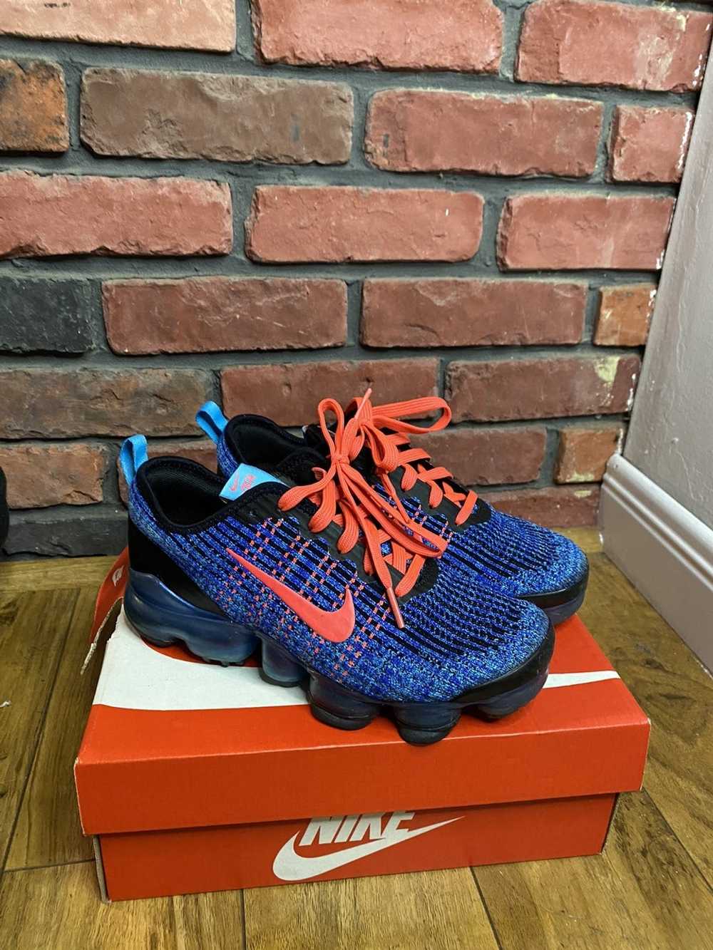 Nike Air Vapormax Flynit 3 GS Blue Size 4.5Y - image 1