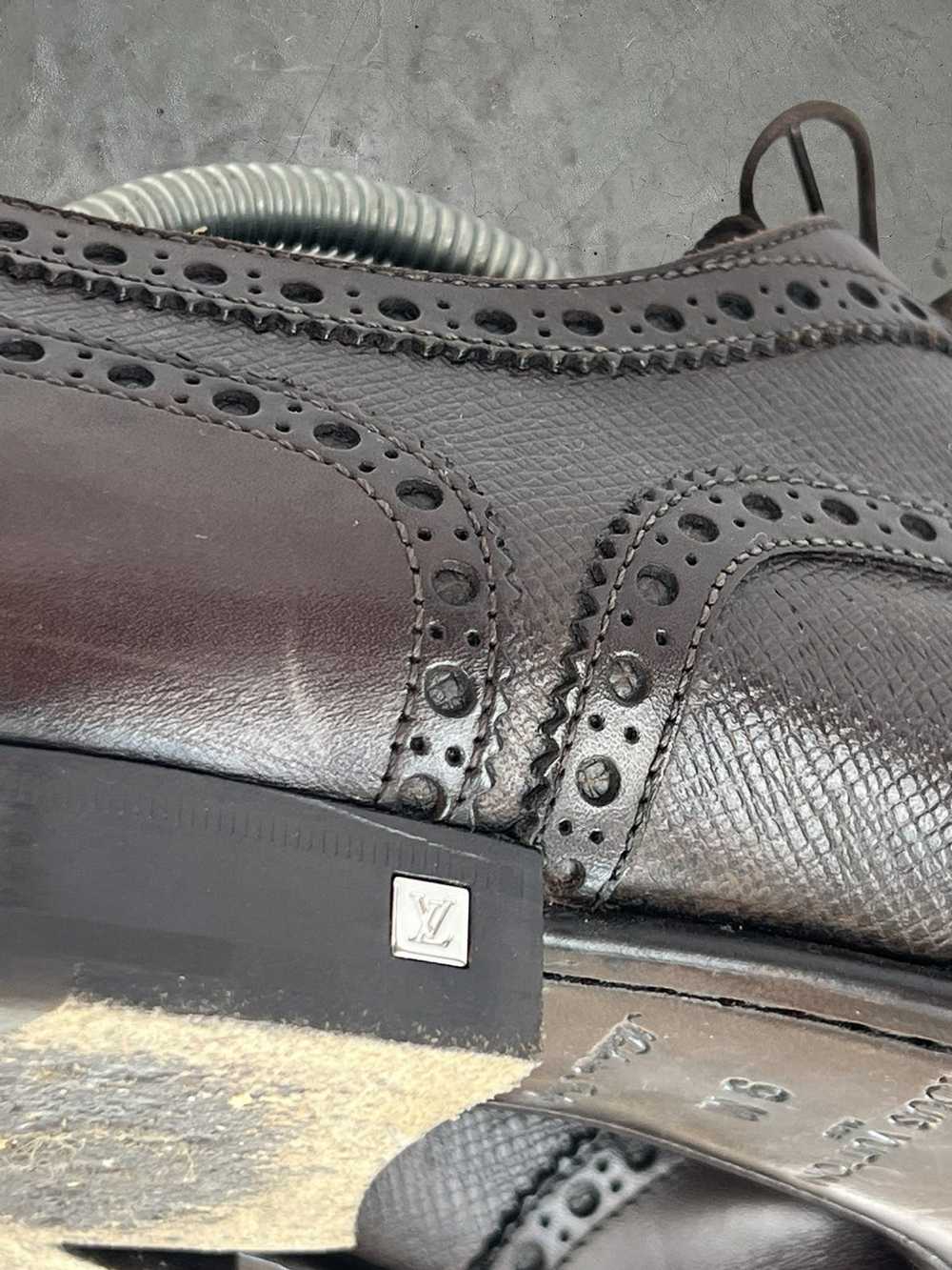Louis Vuitton Louis Vuitton Detailed Leather Shoes - image 11