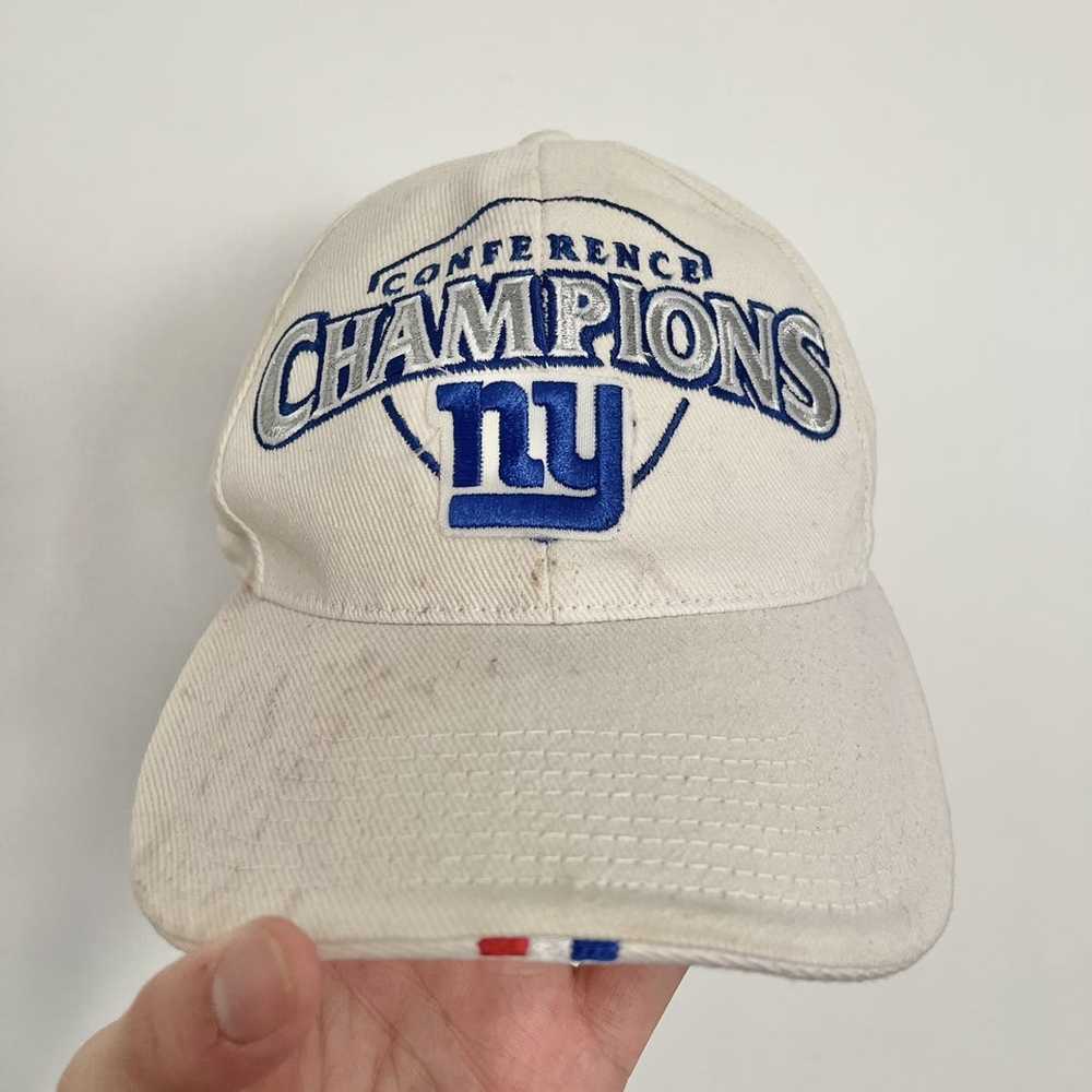 Hat × NFL × Vintage 2001 NFL NY Giants Super Bowl… - image 1