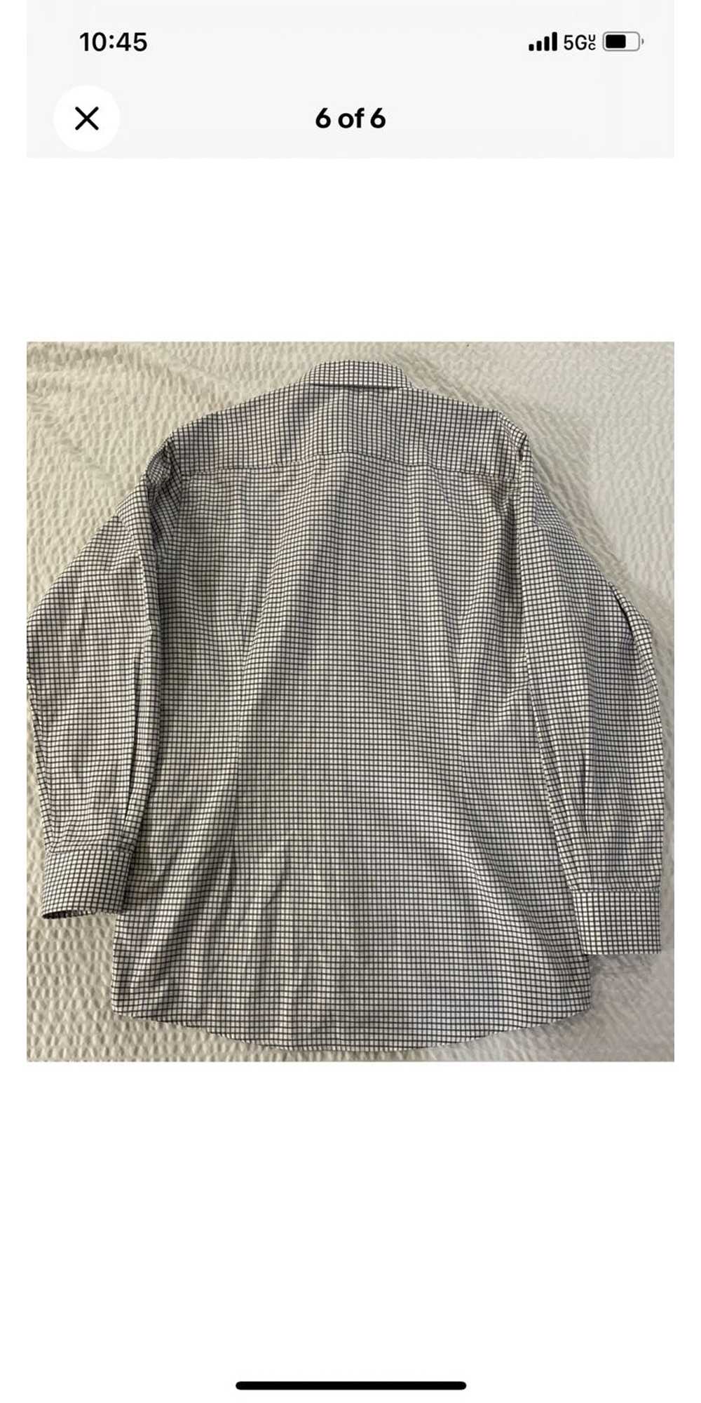 Eton Contemporary Fit Check Print Shirt - image 6