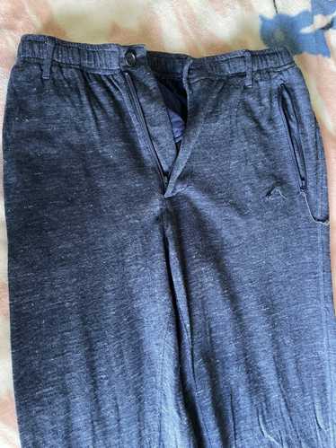 Engineered Garments Knit navy slub easy pants