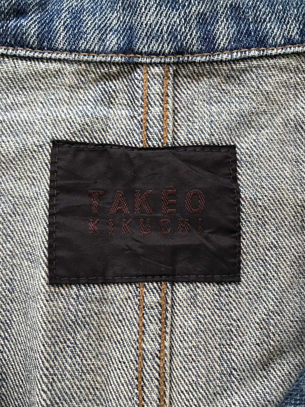 Denim Jacket × Designer × Takeo Kikuchi Takeo Kik… - image 7