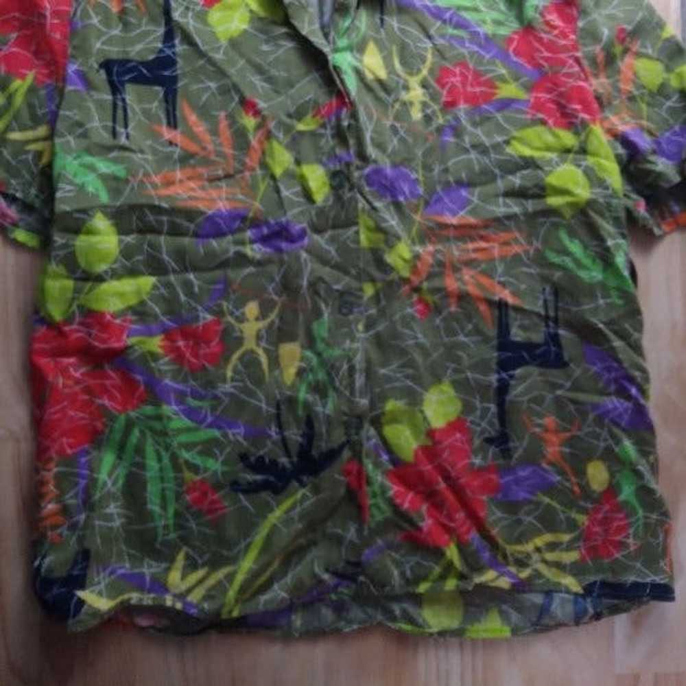 Hawaiian Shirt × Streetwear × Vintage Vintage Jun… - image 3